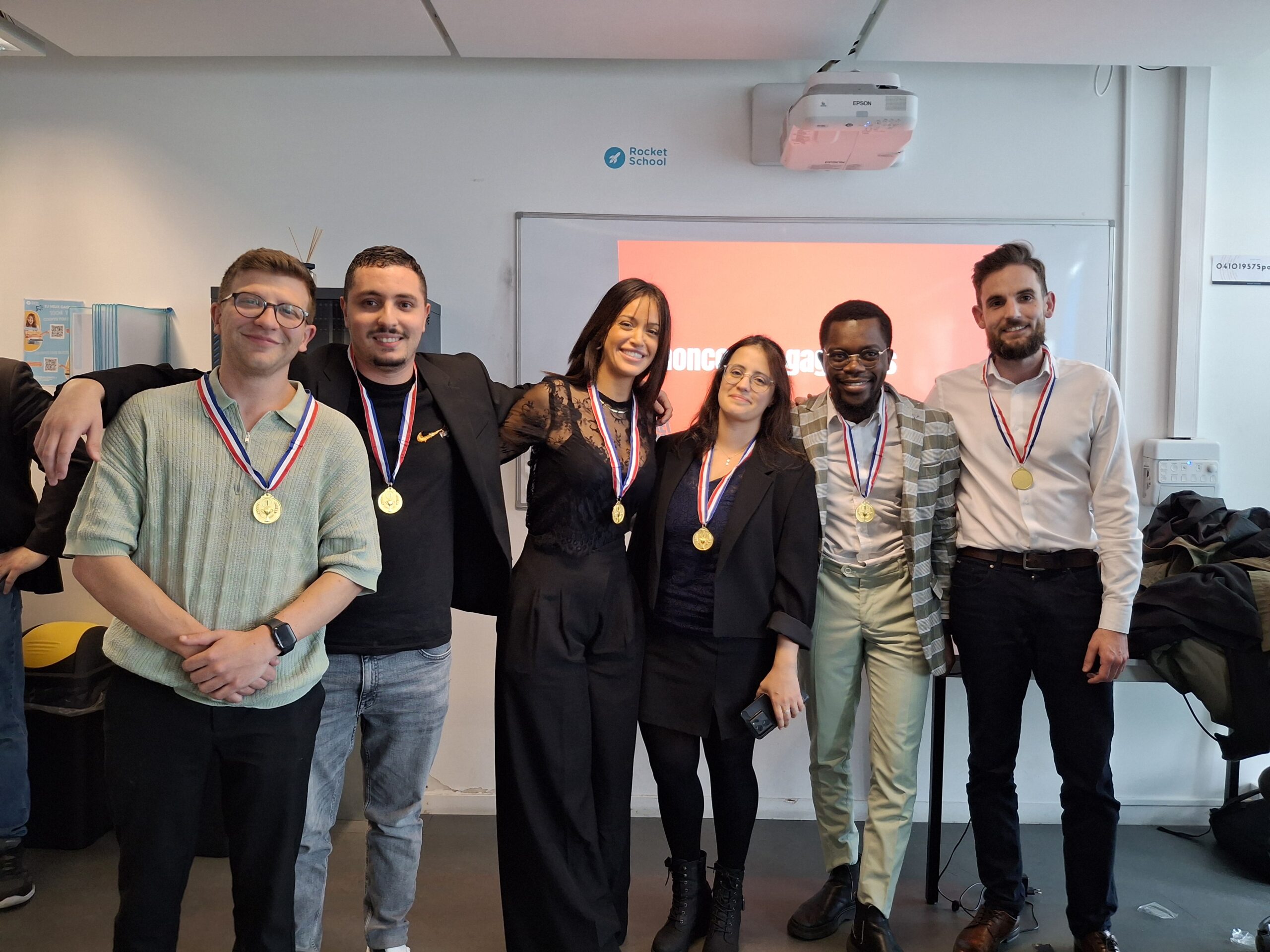 Bootcamp Rocket School - remise de médailles
