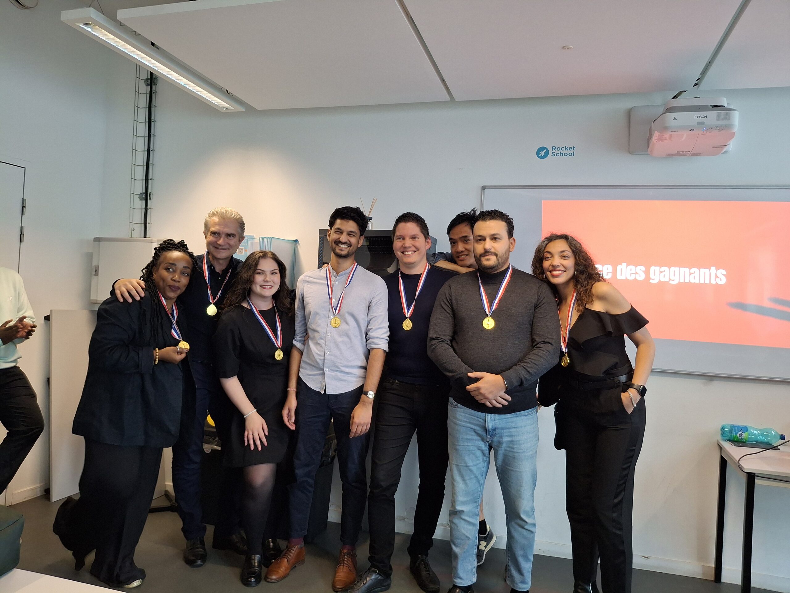 Bootcamp Rocket School - remise de médailles